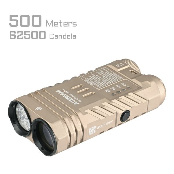Acebeam Terminator M2-X With RGB Desert Flashlight