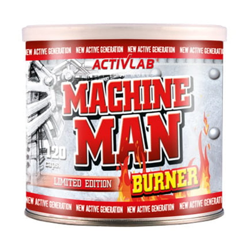 ACTIVLAB Machine Man Burner 120 Caps