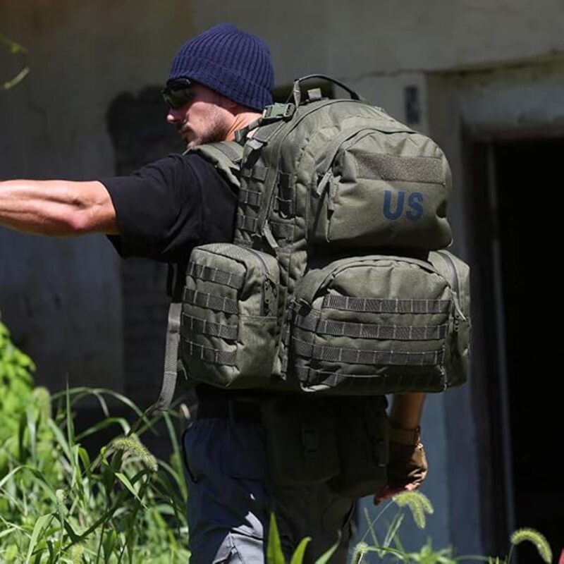 Akmax Military Back Pack Army Rucksack With Frame Best Price in  Abu Dhabi