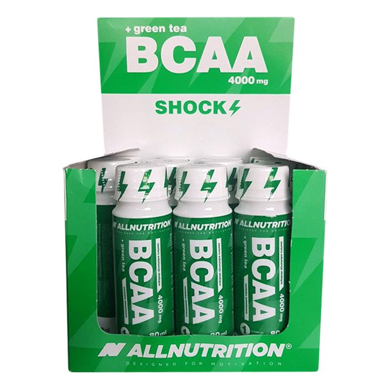 All Nutrition BCAA Shock + Green Tea Box 12 x 80 ml