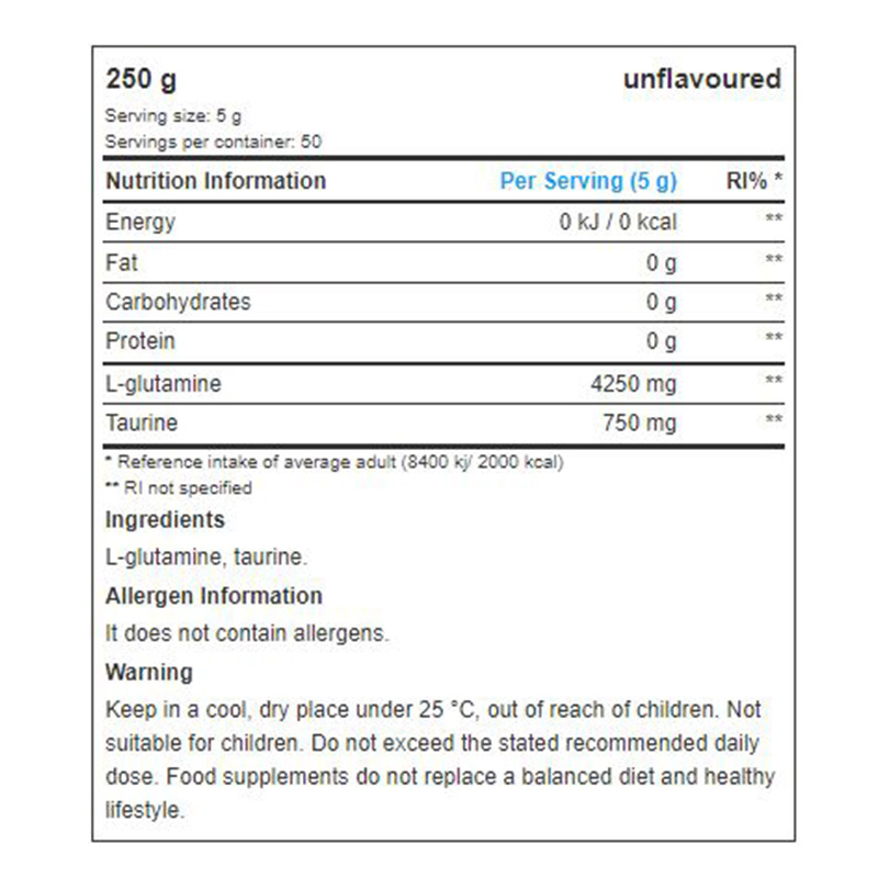 All Nutrition Glutamine Recovery Amino 1000G Best Price in Dubai