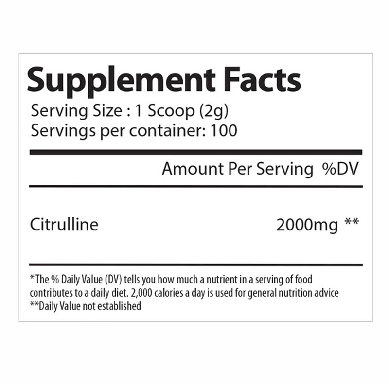 Alpha Supps Citrulline 100 Servings Best Price in Dubai