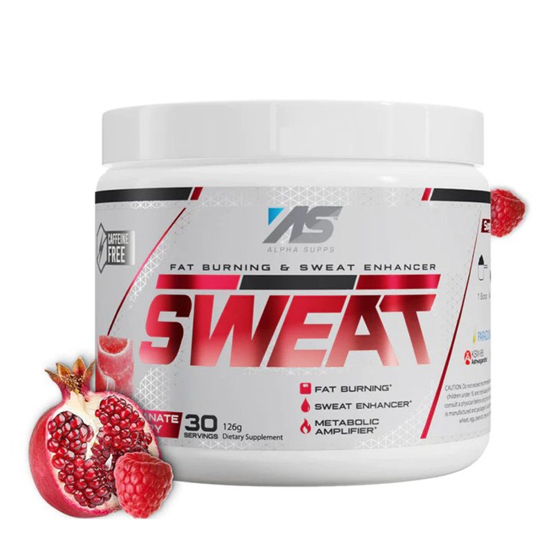 Alpha Supps Sweat 30 Servings - Pomegrante Raspberry
