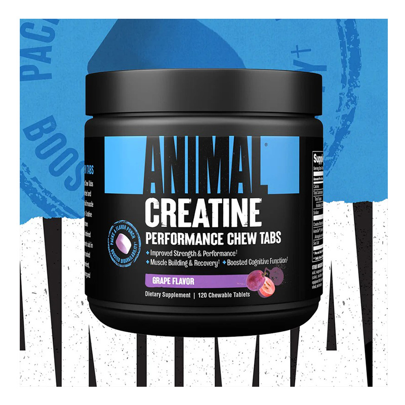 Animal Creatine Performance Chew Tabs 120 - Grape Best Price in Dubai