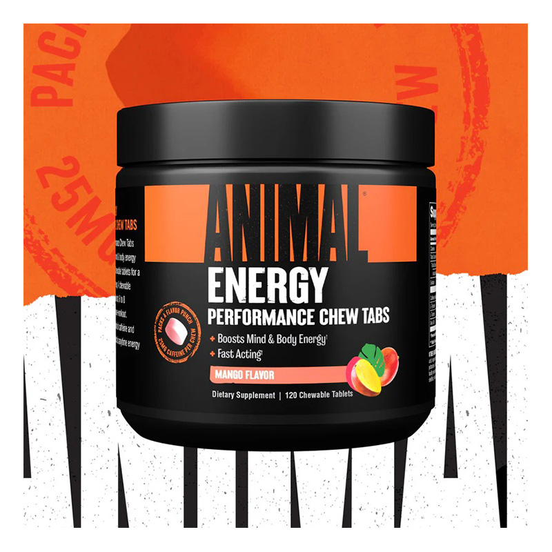 Animal Energy Performance Chew 120 Tablets - Mango Best Price in Dubai