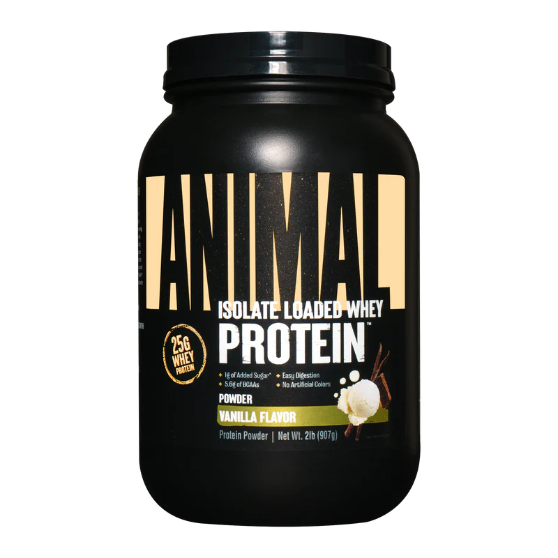 Animal ISO Whey Protein Blend Powder 2 lbs - Vanilla