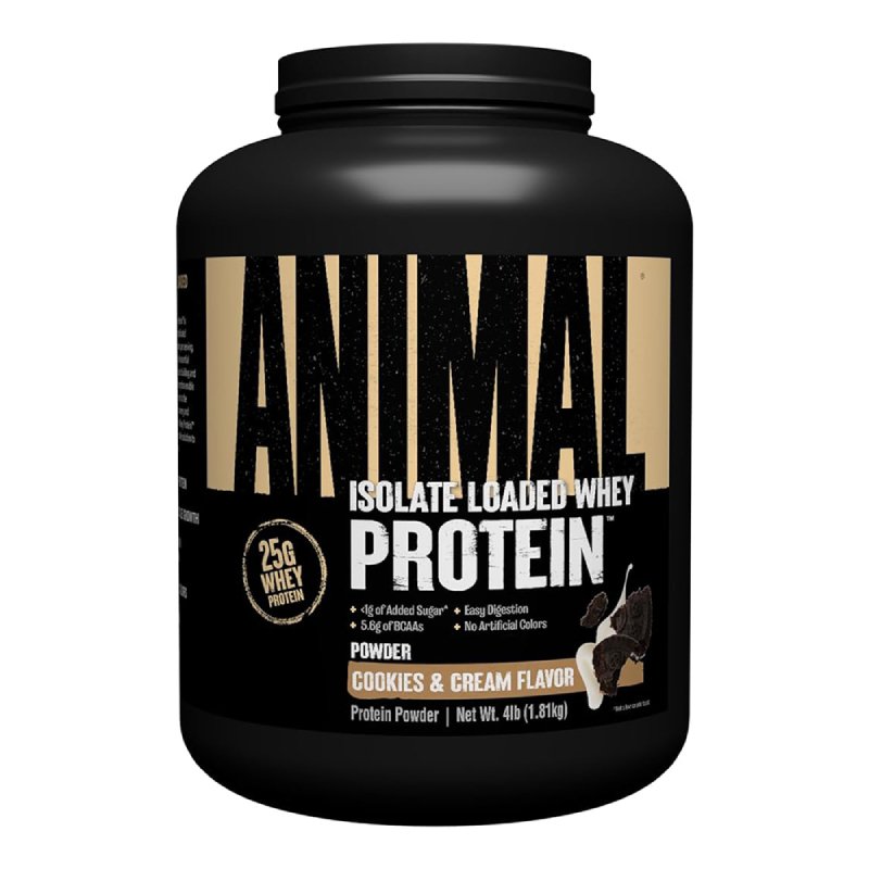 Animal ISO Whey Protein Blend Powder 4 lbs - Cookies N Cream