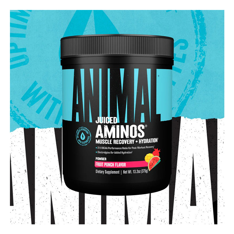 Animal Juiced Aminos Muscle Recovery Hydration 375 G - Fruit Punch Best Price in Dubai