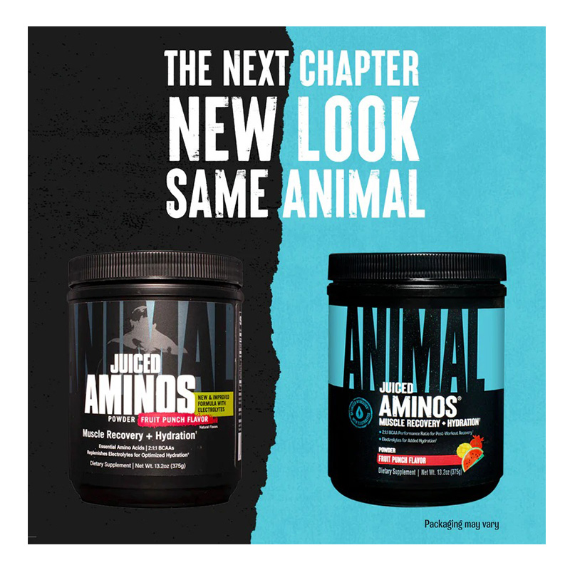 Animal Juiced Aminos Muscle Recovery Hydration 375 G - Fruit Punch Best Price in Abu Dhabi