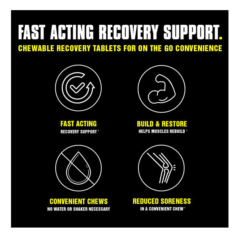 Animal Recover N Restore Performance Chews 120 Chewable - Tropical Mango Flavor Best Price in UAE