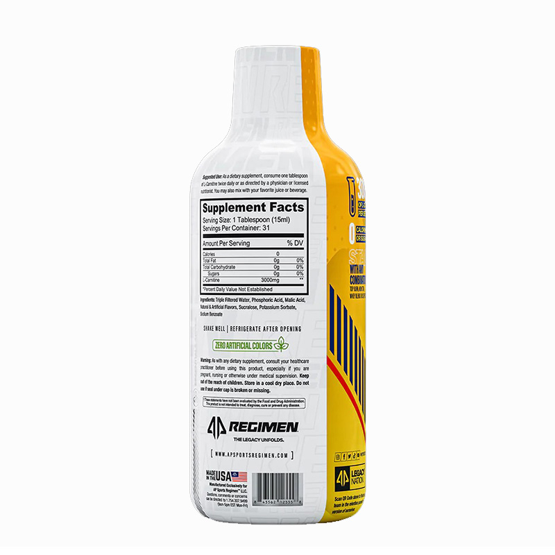 AP Regimen L-Carnitine 3000 - Juicy Bubblegum Best Price in Dubai