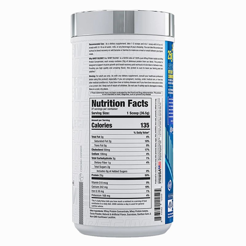 AP Regimen Whey Protein Blend 2 lb - Chocolate Brownie Best Price in Dubai