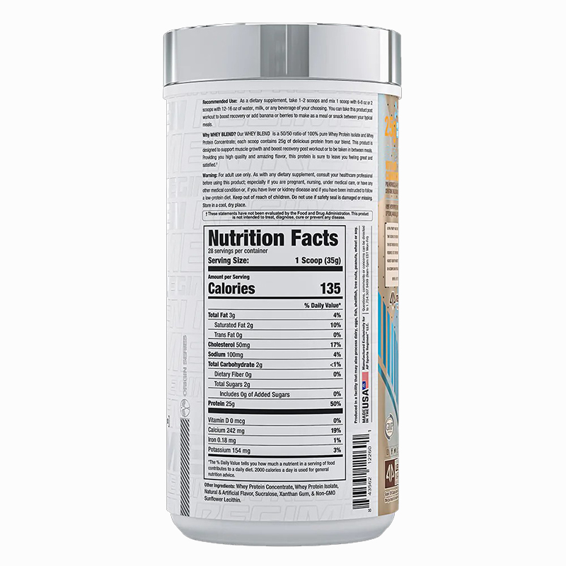 AP Regimen Whey Protein Blend 2 lb - Vanilla Soft Serve Best Price in Dubai