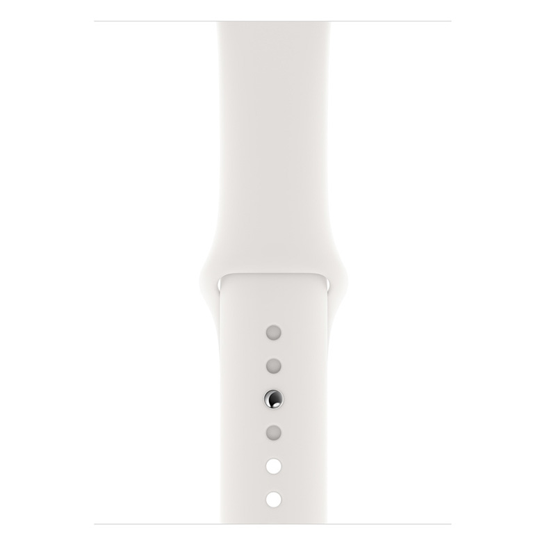 Apple Watch Series 4 GPS + Cellular 40mm Silver Aluminum Case With White Sport Band Best Price in UAE