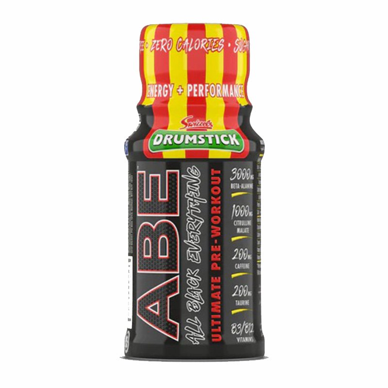 Applied Nutrition ABE Ultimate Pre Workout Shot 60 ml 12 Pcs in Box - Swizzels Drumstick