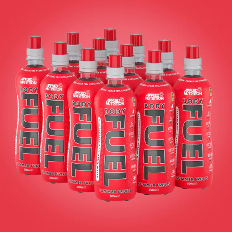 Applied Nutrition Body Fuel Hydration & Vitamin Water 500 Ml 12 Pcs in Box - Summer Fruits Best Price in Dubai