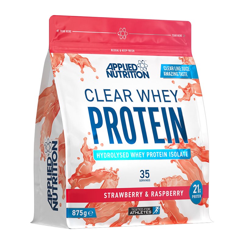 Applied Nutrition Clear Whey Protein 875 gm - Strawberry & Raspberry