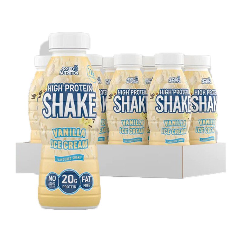 Applied Nutrition High Protein Shake 8 Pcs 330ml - Vanilla Icecream