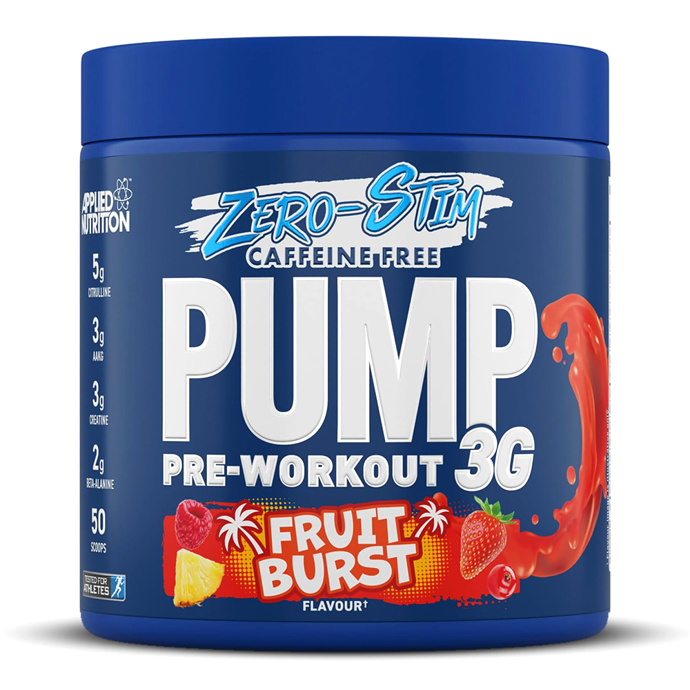 Applied Nutrition Pump Pre Workout 3 G 25 Servings - Fruit Burst