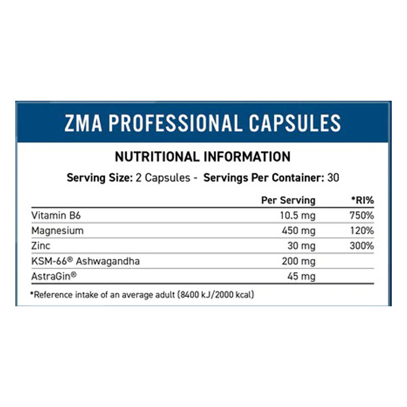 Applied Nutrition ZMA Professional 60 Capsule Best Price in Dubai