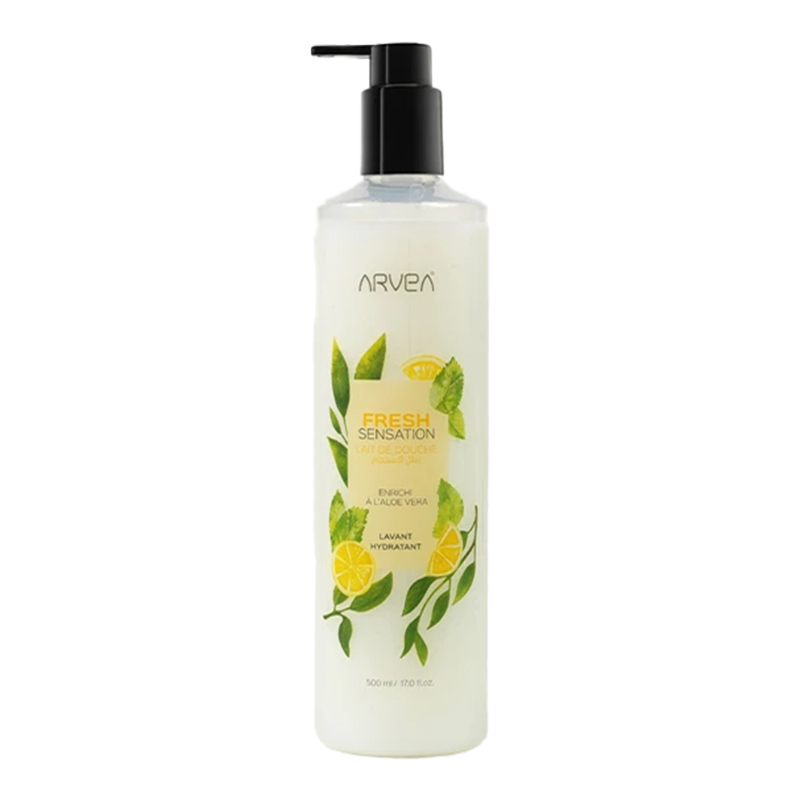 Arvea Shower Body Lotion 500 ml - Fresh Sensation Best Price in UAE