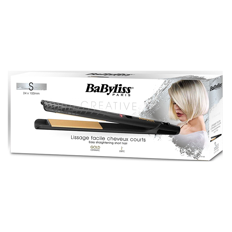 Babyliss Gold Ceramic 24mm Straightener1 Temperature Best Price in UAE