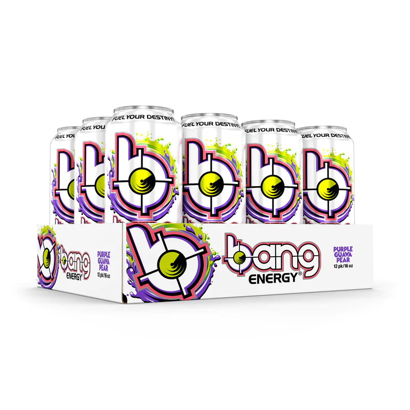 Bang Energy Drink 473 ml - Purple Guava Pear Best Price in Al AIN