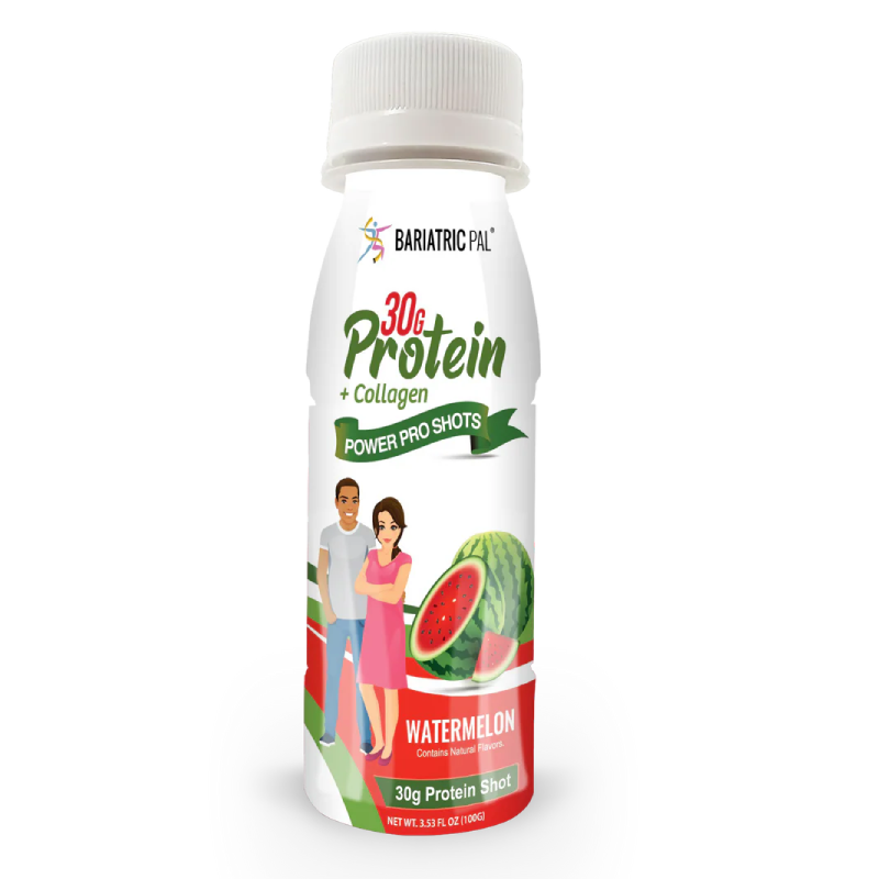 Bariatric Pal Whey & Collagen Complete Protein Shots 30 G 24 Pcs in Box - Watermelon