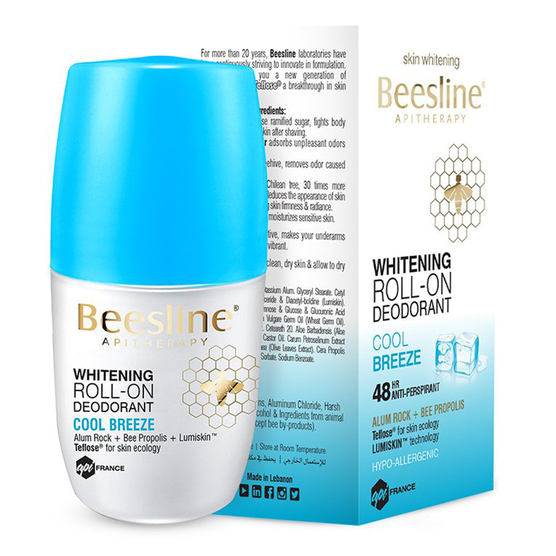 Beesline Whitening Roll-On Fragranced Deo Cool Breez 50ml Best Price in UAE
