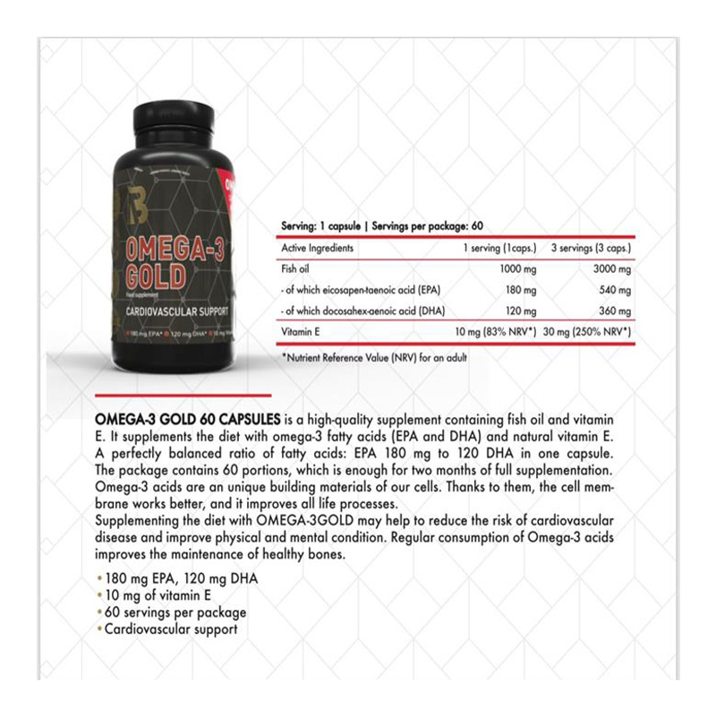 Big Fit Nutrition Omega Gold 60 SoftGel Best Price in UAE