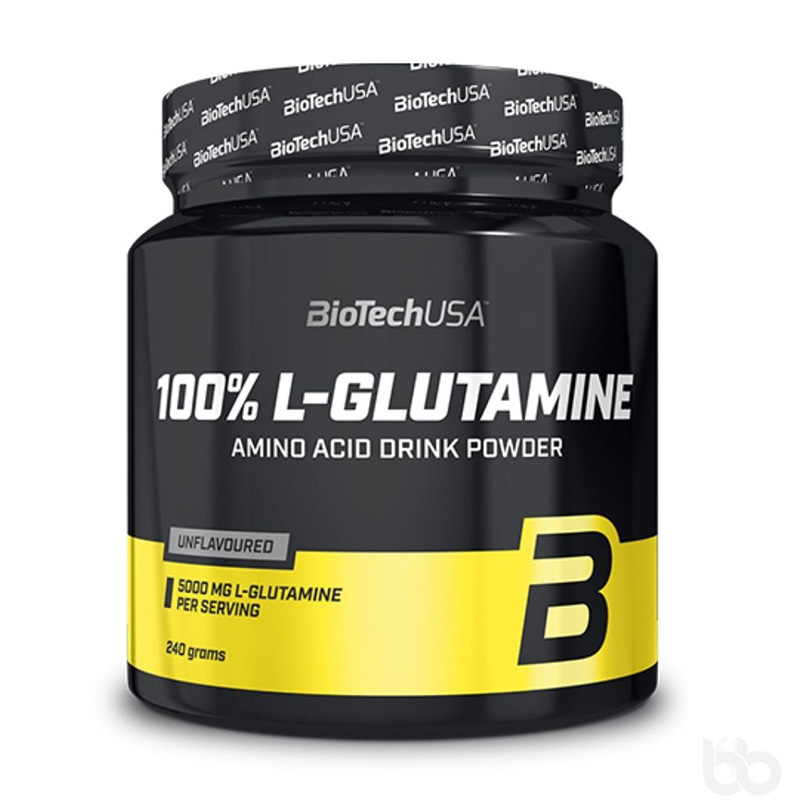 BioTech USA 100% L-Glutamine 240g