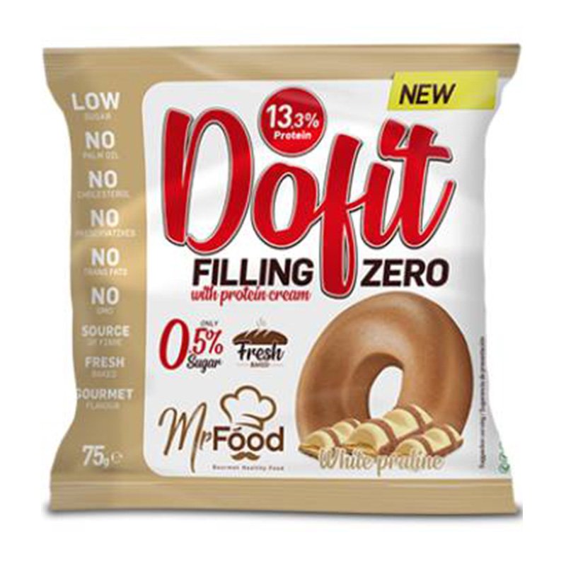 Bn Beverly Dofit Protein Donut - White Praline 75g