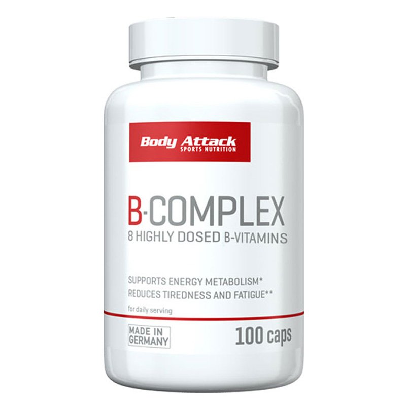 Body Attack B-Complex 100 Caps