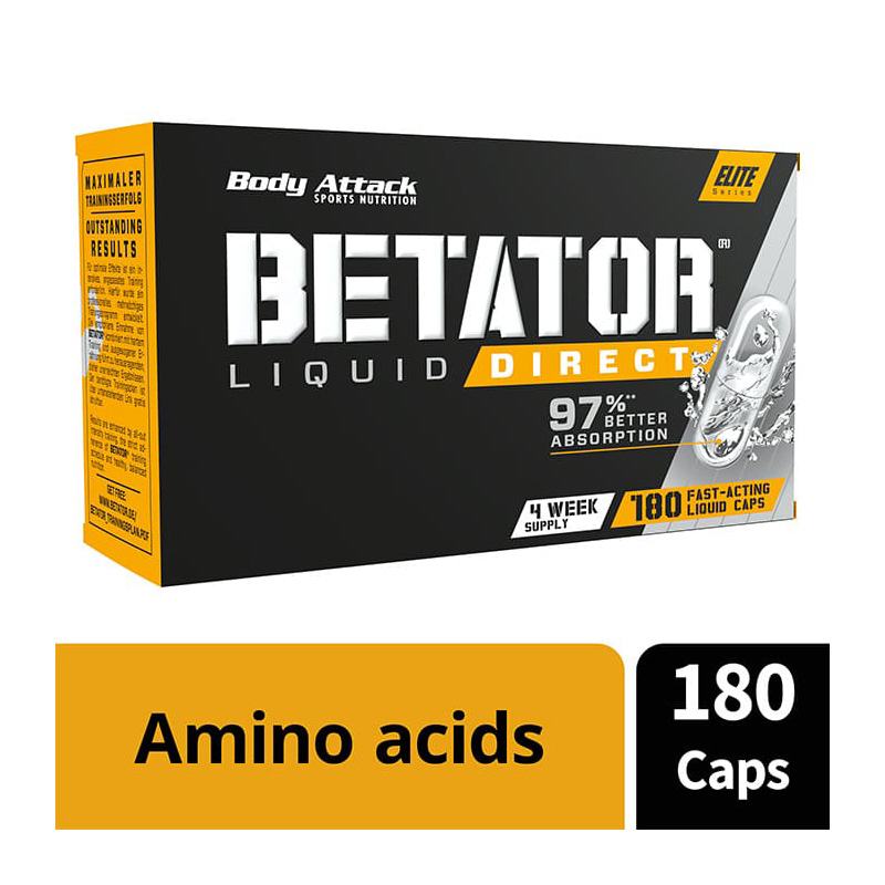 Body Attack Betator Liquid Direct 180 Caps