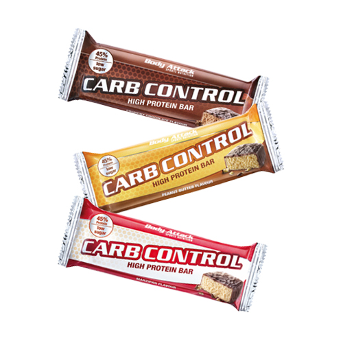 Body Attack Carb Control Protein Bar Peanut Butter - CCPB-PB
