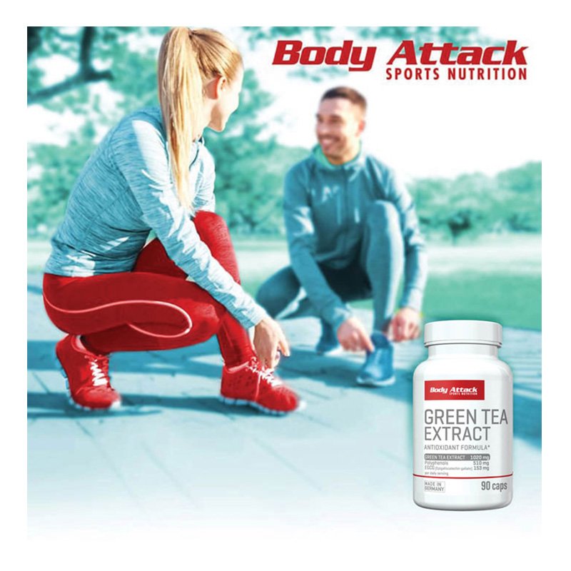 Body Attack Green Tea Extract 90 Caps