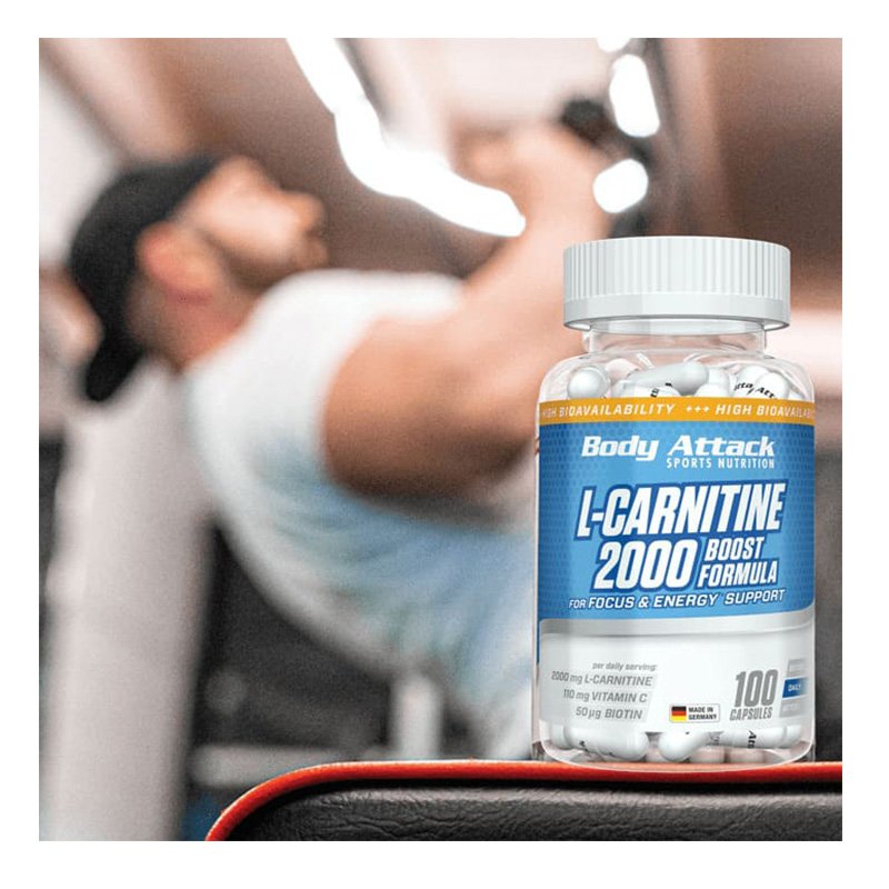 Body Attack L-Carnitine 2000 100 Caps