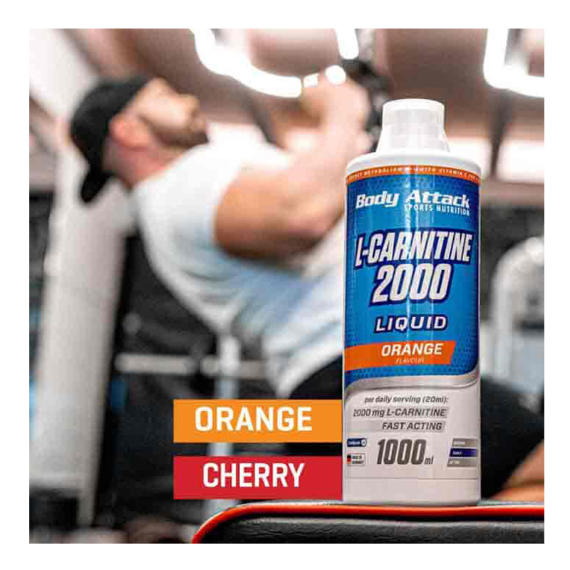 Body Attack L-Carnitine Liquid 2000 1L Best Price in Al Ain