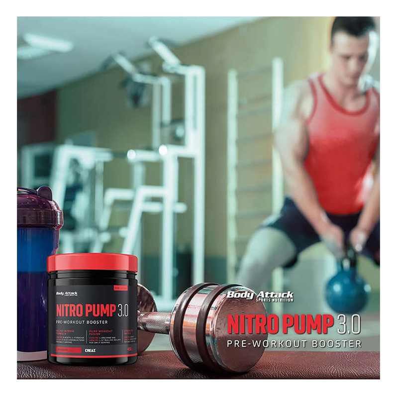 Body Attack Nitro Pump 3.0 400g Best Price in Abu Dhabi