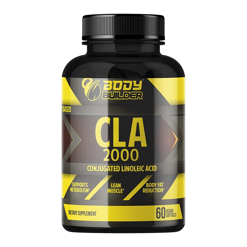 Body Builder CLA Plant Based 60 Softgels-2000 mg