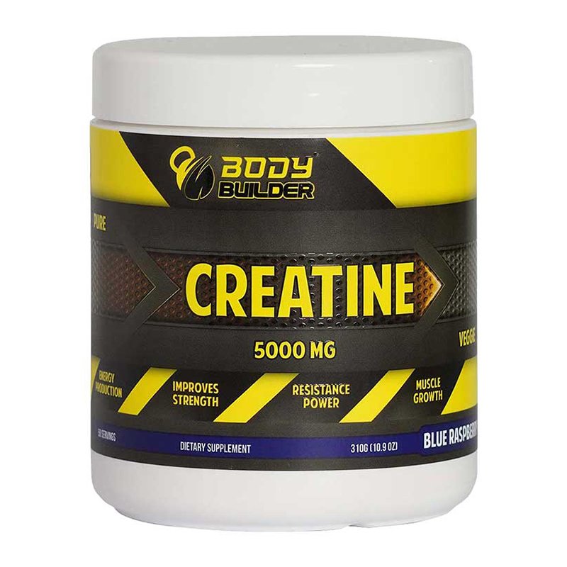 Body Builder Creatine Monohydrate 310 G-Blue Raspberry