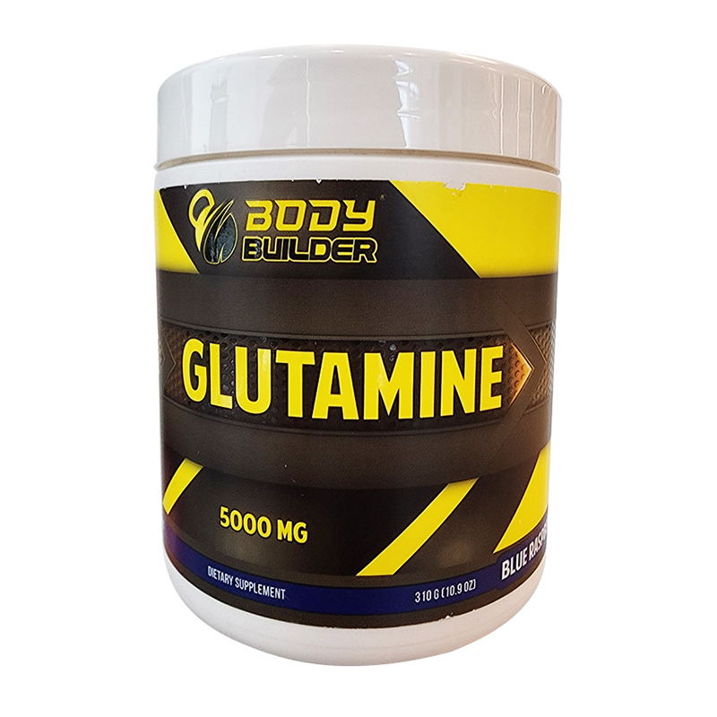 Body Builder Glutamine 100 310g- Blue Raspberry