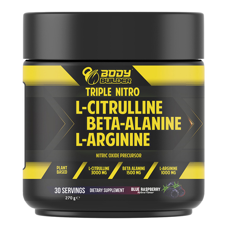 Body Builder L-Citrulline, Beta-Alanine & L-Arginine Blue Raspberry, 270g