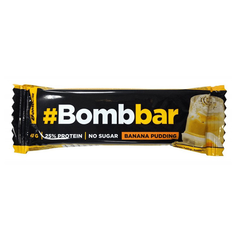 Bombbar Protein Bar 30 Bars in a Box 40 g Banana Best Price in UAE