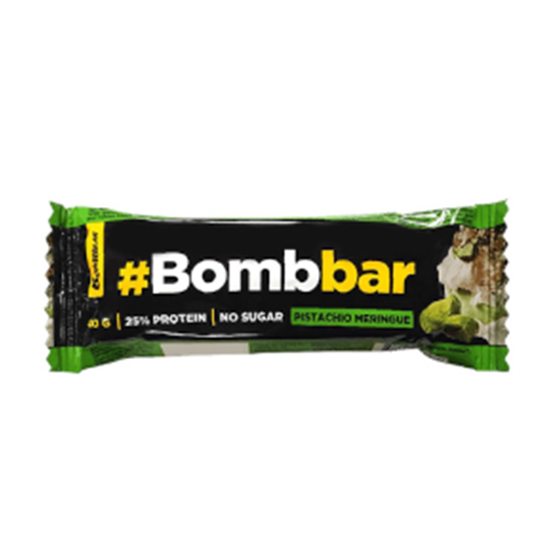 Bombbar Protein Bar 30 Bars in a Box 40 g Pistachio Best Price in UAE