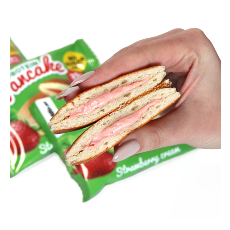 Bombbar  Protein Pancake 40 G 10 Pcs Box - Strawberry Cream Best Price in Dubai