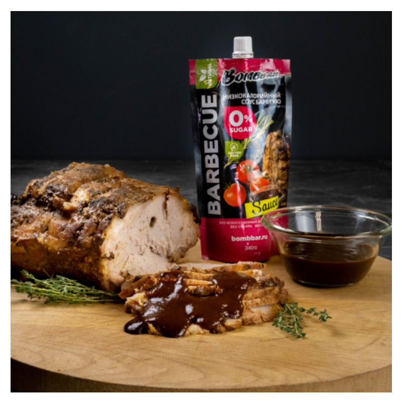 Bombbar Sauces 240 G 10 Pcs in Box - Barbecue Best Price in Dubai