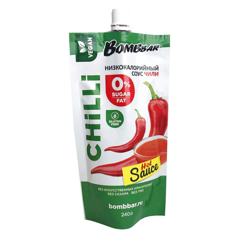Bombbar Sauces 240 G 10 Pcs in Box - Chilli