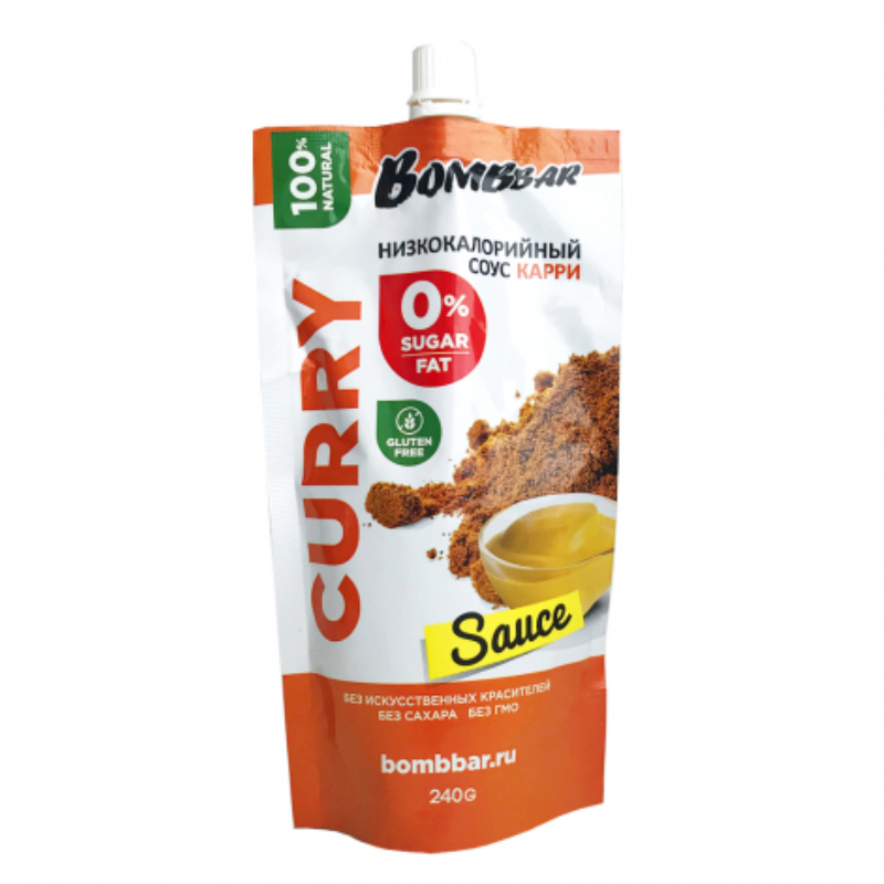 Bombbar Sauces 240 G 10 Pcs in Box - Curry