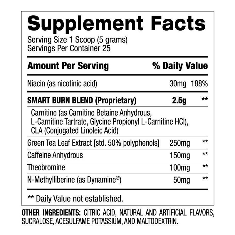 BPI Sports Smart Burn 25 Servings Best Price in UAE